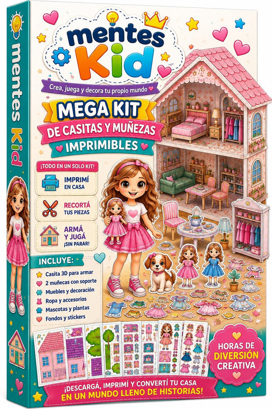 Mega Kit Casitas y Muñecas Imprimibles